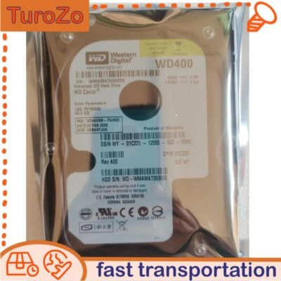 Western Digital WD WD400BB 40GB 7200RPM PATA IDE 3.5" HDD Hard Disk Drive - Image 1 of 4