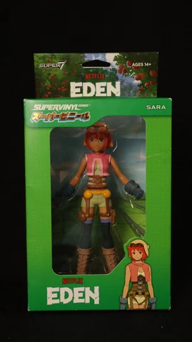Super7 Eden Sara Figure 6" Vinyl Supervinyl Netflix Series Wave 1 Collectible 18 Cover