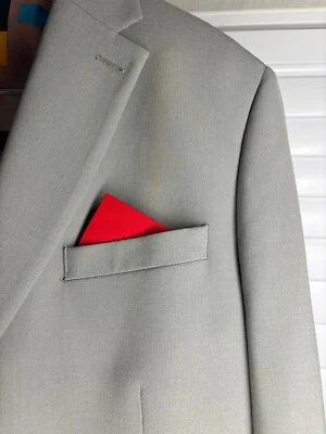 Великобритания ручной работы хлопок сложенный карман квадратный -0005 - Изображение 1 из 3