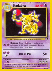 Kadabra (49/110) [Legendary Collection] Lightly Played - Picture 1 of 1