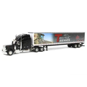 Spec Cast 1/64 Peterbilt 379 Semi Mit Gleaner T Series Combine Trailer SCT971 - Bild 1 von 5