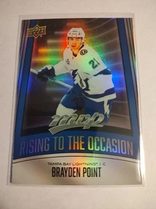 2025-26 Upper Deck MVP Brayden Point - Lightning #RO-7 Rising To The Occasion - Picture 1 of 2