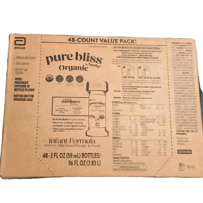 Similac Pure Bliss Organic Infant Formula Easy 2 Digest Ready To Feed 2oz 1x48 - Image 1 of 3