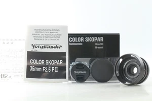 [Fast unbenutzt in Box Hood] Voigtländer COLOR-SKOPAR 35mm f2.5 P II Objektiv JAPAN - Bild 1 von 17