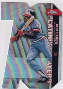 2021 TOPPS CHROME DIE CUTS ROD CAREW MINNESOTA TWINS ANGELS BASEBALL d447 - Picture 1 of 1