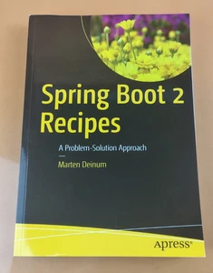 Spring Boot 2 Recipes - Maten Deinum - Apress - Picture 1 of 8