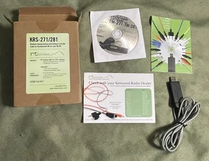 WINDOWS CLONING SYSTEM SOFTWARE & USB CABLE for KENWOOD TM-271 & TM-281 cb radio - Photo 1/6