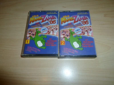 2 Musik Kassetten MCs - Ramba Zamba '86 - 80er 80s Sampler Stimmung Party - Bild 1 von 2