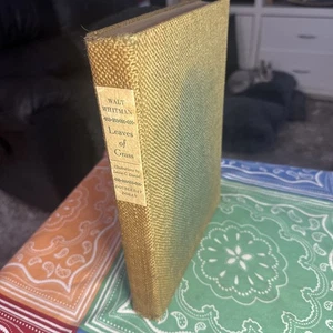 Leaves of Grass - Walt Whitman - 1940 Doubleday Doran HC Illustrated - Picture 1 of 7