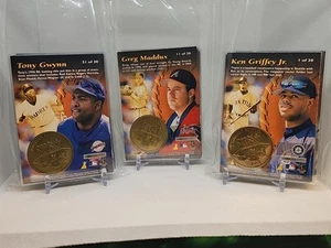 1997 Pinnacle Mint Card Sets Gold Coin And Foil 60 Cards 30 Coins. Full Sets. - Picture 1 of 7