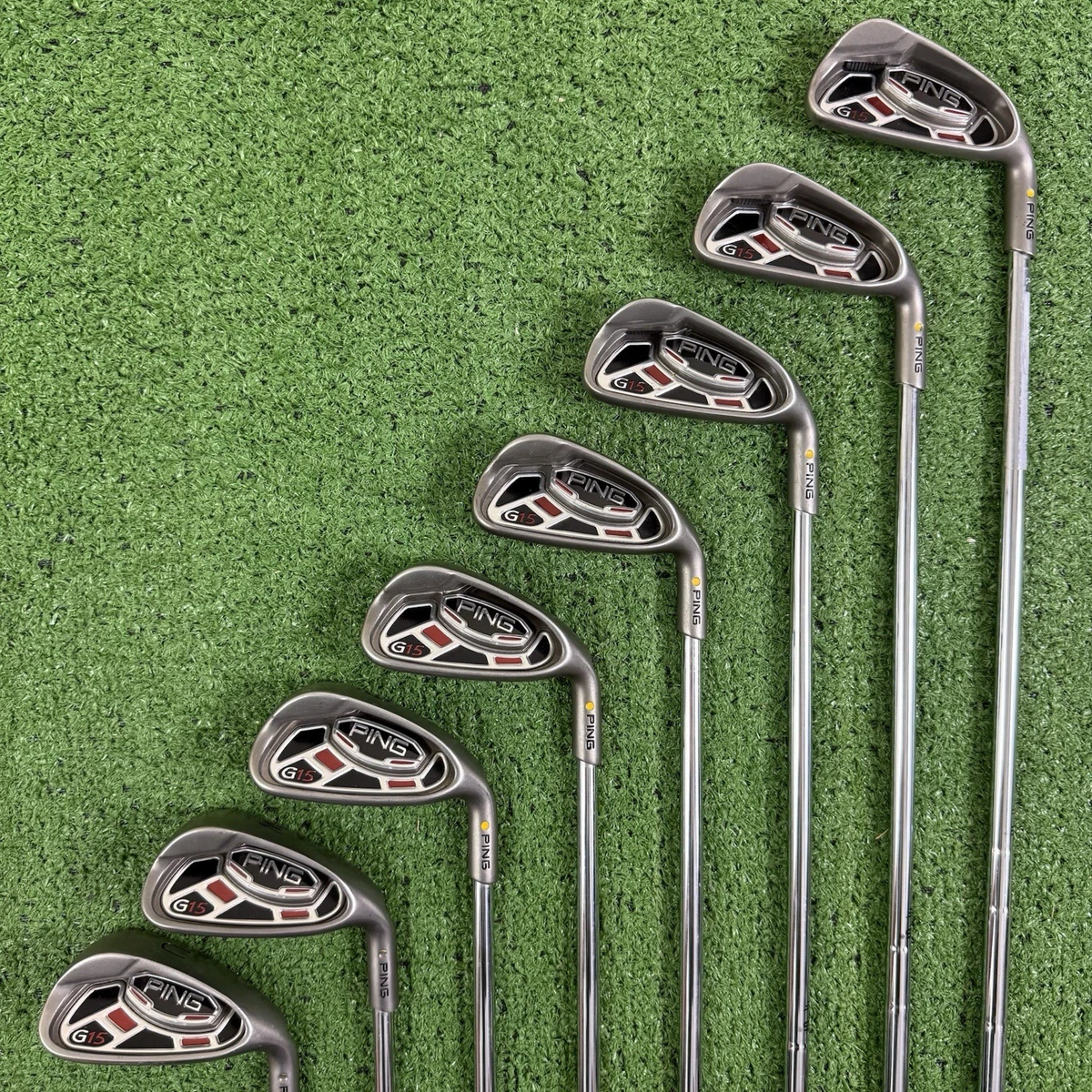 PING G15 G5 メンズゴルフクラブ13本セット PING G15 Iron Golf Clubs for sale - eBay