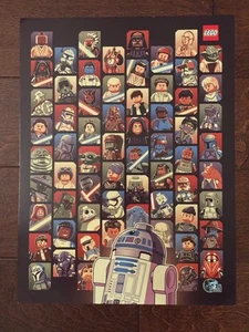 Lego Star Wars Joe Hogan 25th Anniversary Limited Edition Art Print Poster Rare - Picture 1 of 2