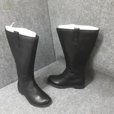 David Tate Extra-Wide-Calf Tall Leather Boots Best 20 7W Black - Image 1 of 4