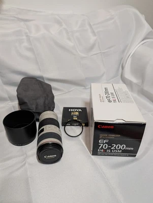 Canon EF 70-200 mm f/4.0L IS USM Objektiv - mit Zubehör - kaum benutzt - TOP - Bild 1 von 4