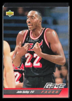 1992-93 Upper Deck John Salley #497 Game Faces - Image 1 of 2