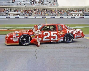 Ken Scrader NASCAR Car & Driver Pose 8"X10" Glossy Photo Print 33H - Picture 1 of 1