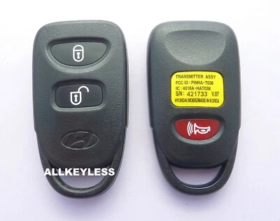 OEM 2007-2012 HYUNDAI SANTA FE keyless entry remote fob PINHA-T038 - Image 1 of 4