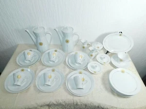 Servicio de café Rosenthal forma 2000 "sol de medianoche" vintage ¡38 piezas! - Imagen 1 de 9