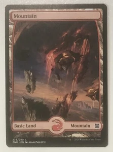 MOUNTAIN 276 Zendikar Rising ZNR MTG Magic NM full art basic land - Picture 1 of 1