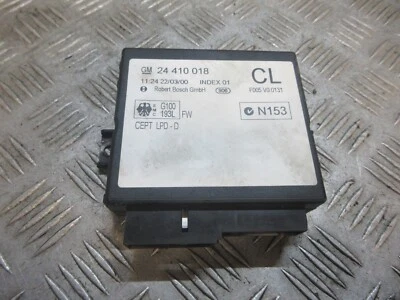 2000 VAUXHALL ASTRA G 1.6i 16V Club 5DR AUTO MK4 CENTRAL LOCKING MODULE 24410018 - Image 1 of 2