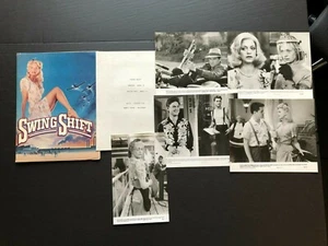 Swing Shift (Hawn, 1984) - Movie Press Kit Envelope w/ Photos - Picture 1 of 6