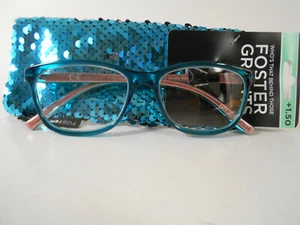 Reading Glasses Foster Grant MIRELLA BLUE (#668) - Picture 1 of 4