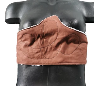 Almohadilla para sudar debajo del pecho talla grande XL. Tela de algodón, toalla de fibra natural - Imagen 1 de 7