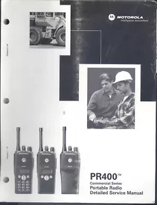 Motorola Detailed Service Manual for PR400 Portable Radios 6881096C25-B - Zdjęcie 1 z 1