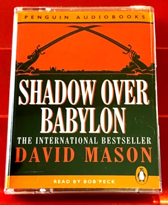 David Mason Shadow Over Babylon 2-Tape Audio Bk Bob Peck War/Iraq/Saddam Hussein - Image 1 of 4