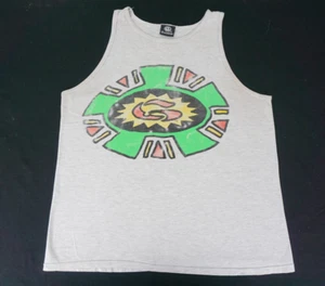 Vintage Gotcha Tank Top ärmellos grau Shirt passt modern groß Surfen - Bild 1 von 24