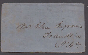 **CSA Cover, SC# 12 Tied by Black CDS, Richmond, VA, 2/20/1863,4