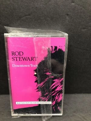 Rod Stewart Downtown Train Cassette Tape Brand New Sealed In Plastic Vintage - Image 1 of 3