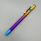 Tactile Turn - Titanium Slim Bolt Action Standard Size Pen Fade w/ Accents