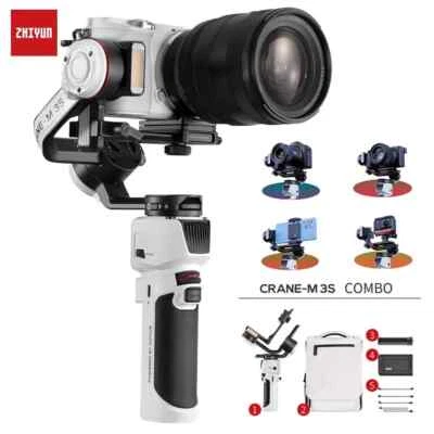 Zhiyun Crane M3S Combo 3-Achsen Gimbal Stabilisator für DSLR Spiegellose Kamera - Bild 1 von 4