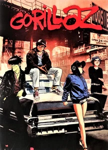 Gorillaz Poster 12"x18" FREE Shipping. Best Price on Ebay - Picture 1 of 1
