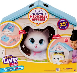 Little Live Pets My Kitty's Home Interactive Plush Toy - Picture 1 of 8