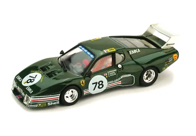 1:43 BRUMM  Ferrari 512BB LM - Le Mans 1980 - O' Rourke - Phillips - Down #78 - Immagine 1 di 2