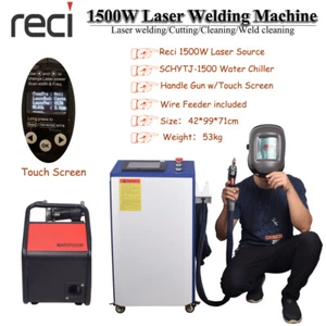 4 IN 1 RECI 1500W Welder Metal Cutting Welding Cleaning Weld Seam Clean Machine - Picture 1 of 13