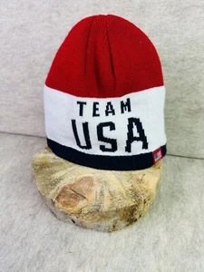 Official Olympic Team USA 2017 Knit Beanie Cap Hat Ski Snow Cross Country Skate - Picture 1 of 5