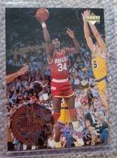 1995-96 Upper Deck #138 Hakeem Olajuwan ELECTRIC COURT 