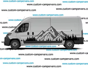 (Nr.1043) CAMPER VAN GRAFIK WOHNMOBIL AUFKLEBER GRAFIK DECALS CARAVAN DECALS - Bild 1 von 6