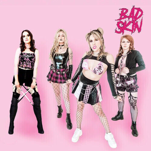 Bad Skin – Self-Titled - Pink LP Vinyl Record 12" - NEW Sealed - Punk Music - Image 1 of 1