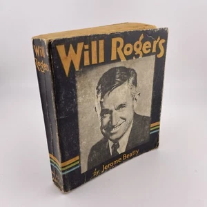 Will Rogers by Jerome Beatty 1935 Saalfield #1096 Big Little Book - Picture 1 of 6