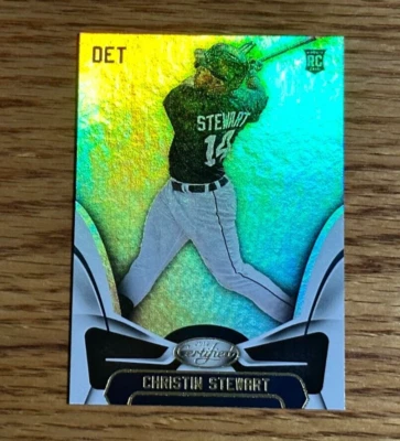 CHRISTIN STEWART 2019 Panini Chronicles #27 Certified Rookie RC - Image 1 of 2
