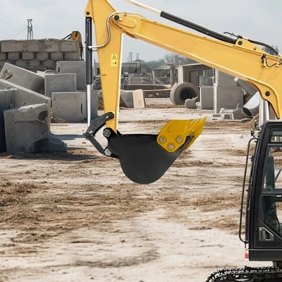 Cubo Mini Excavadora Cubo ﻿Excavadora Kampf con dientes de metal 1,5 T/3306,93 lb Foto 1 de 4