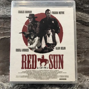 Red Sun 1971 Blu-ray Charles Bronson Toshiro Mifune Alain Delon Japan Import - Picture 1 of 7