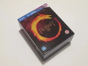 The Hobbit Trilogy Blu-Ray 3D Region Free  - Picture 1 of 4