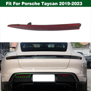 Left Rear Lower Bumper Reflector Marker Light Panel For Porsche Taycan 2019-2023 - Bild 1 von 9