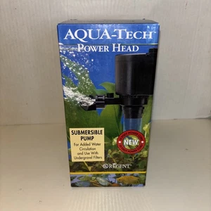 New AquaTech Power Head Submersible Pump Water Circ Use With Undergravel Filters - Picture 1 of 4
