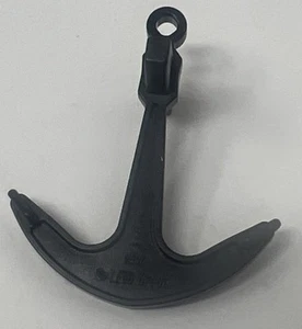 Lego 2564 Black Boat Anchor Single Top Hole - Picture 1 of 8